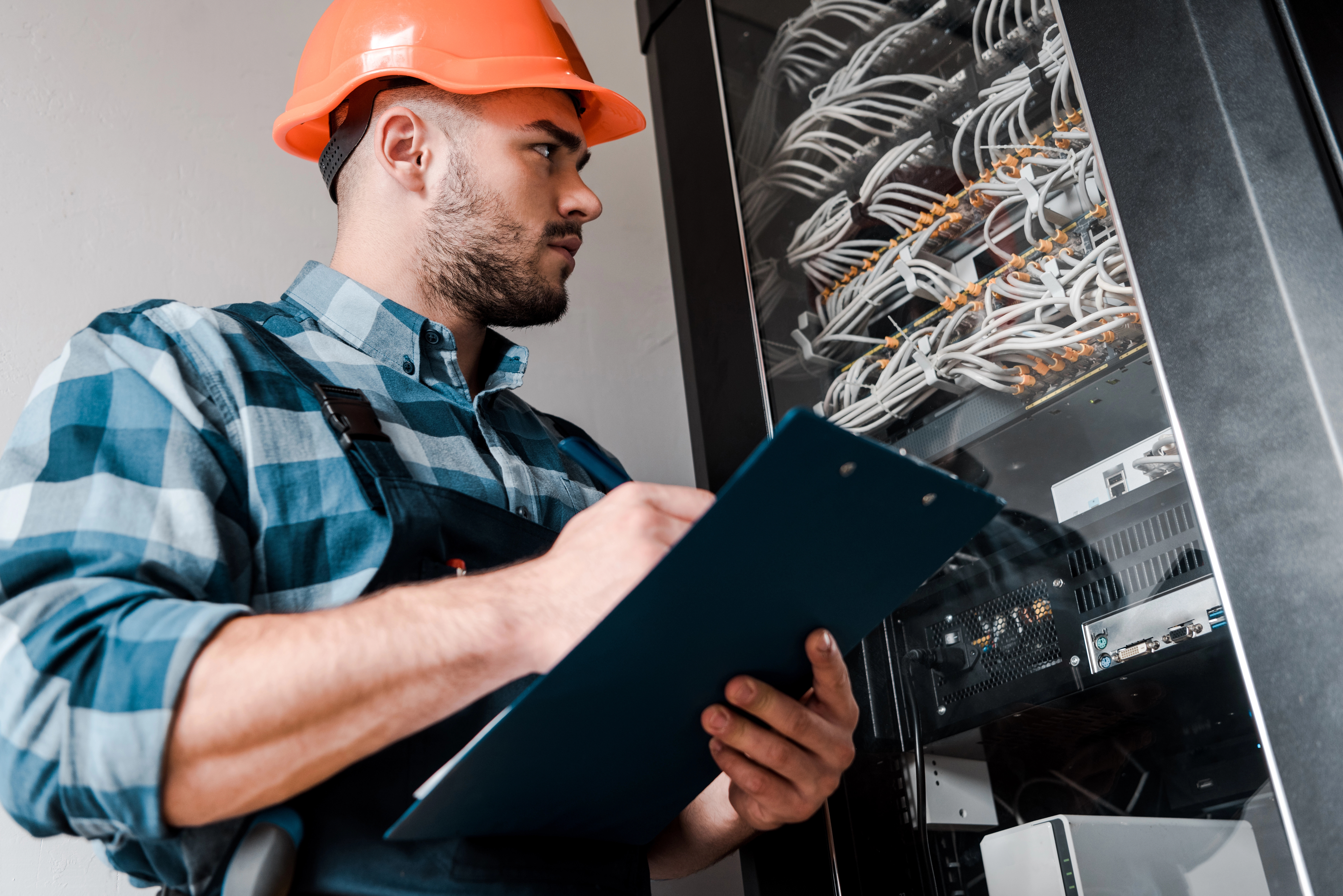 Electrical Contractors Working